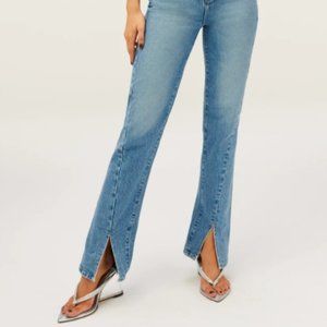 Good Boy Twisted Slit Jeans